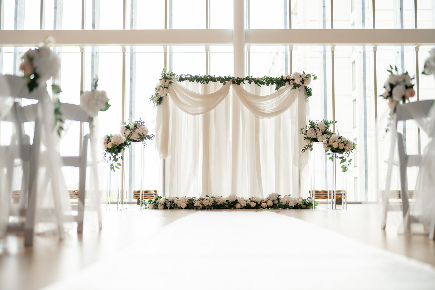 wedding altar decoration