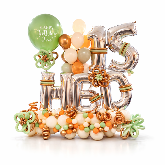 Birthday Extravaganza Balloon Display