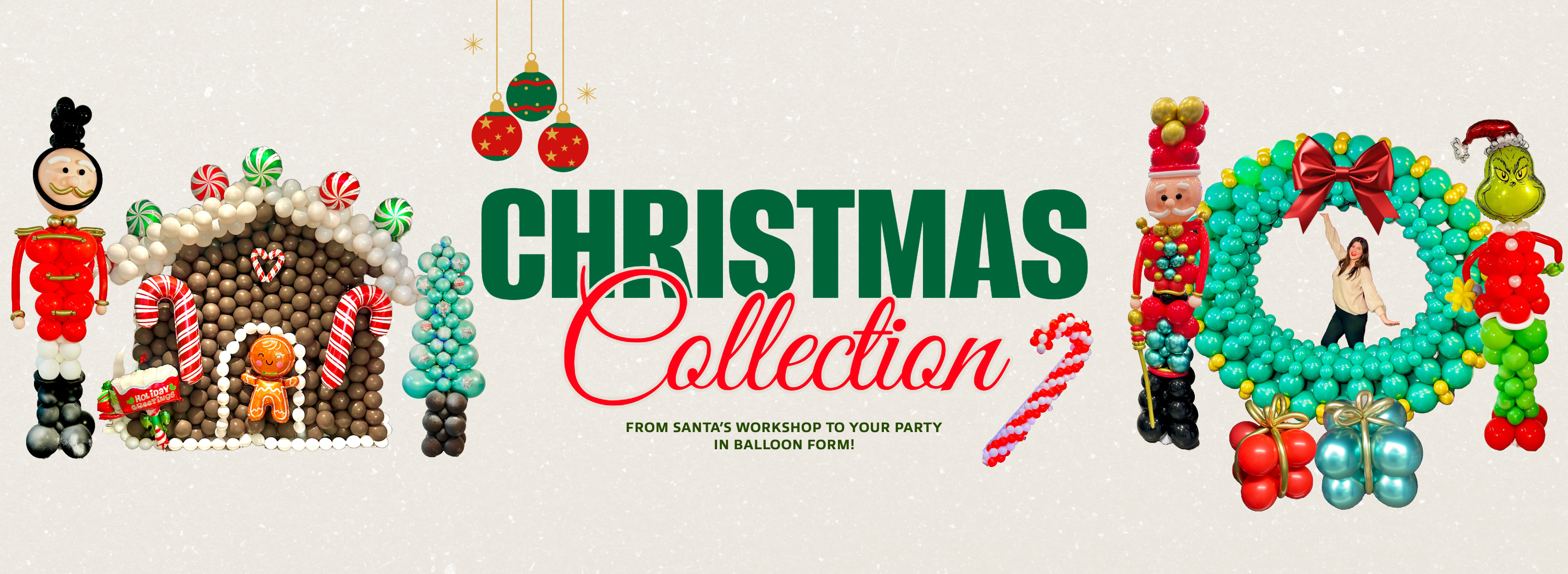 Christmas Balloon Decorations in Toronto and GTA.