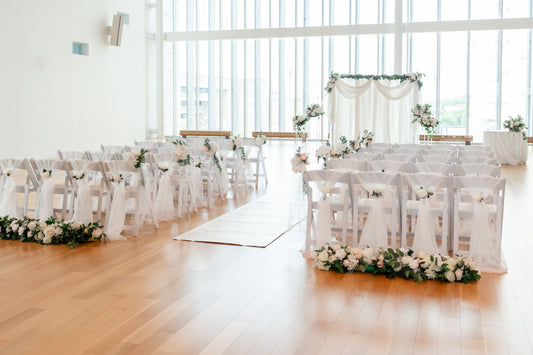 Wedding decor for altar