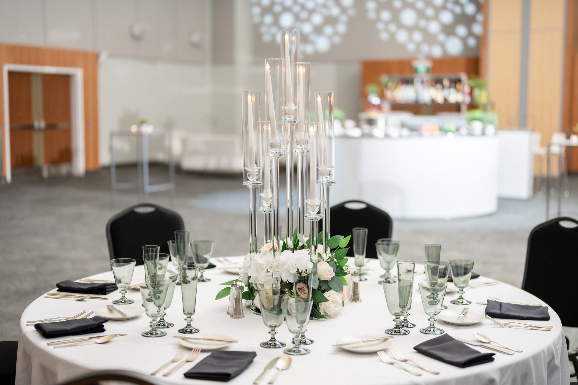 table decor services for wedding