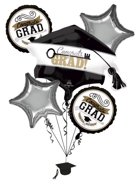 graduation balloon bouquet Toronto Wooow Balloons congrats grad
