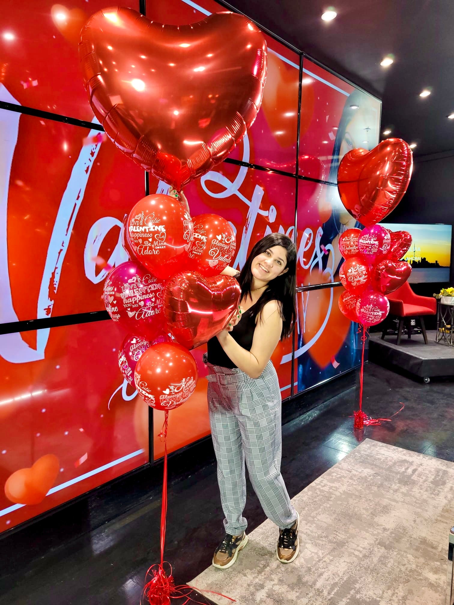 Jumbo Heart Bouquet for Valentine's day in Toronto
