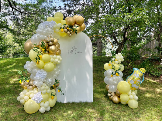 Lemon Balloon Decor for Events in Toronto