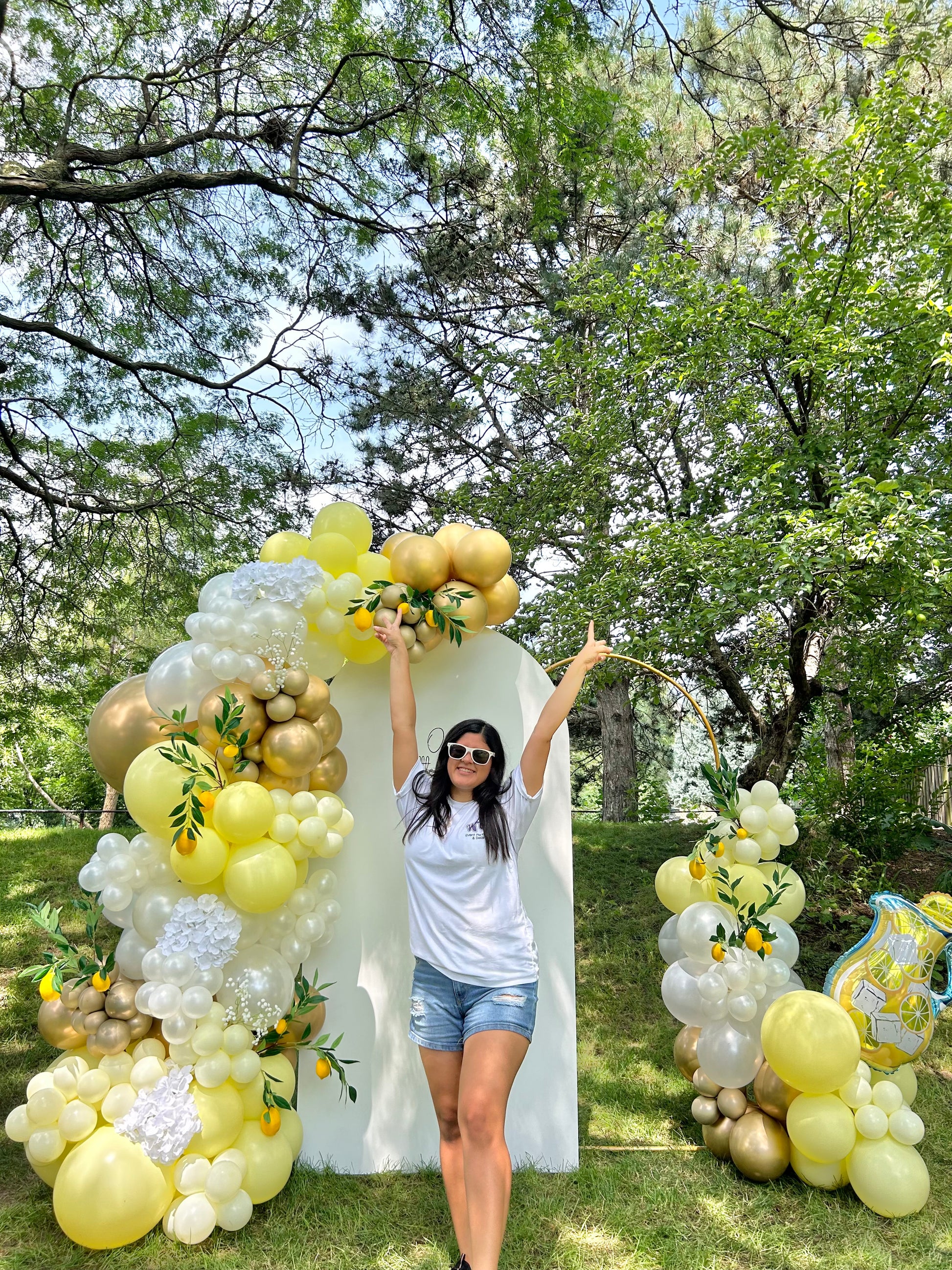 Lemon Balloon Decor for Events in Toronto