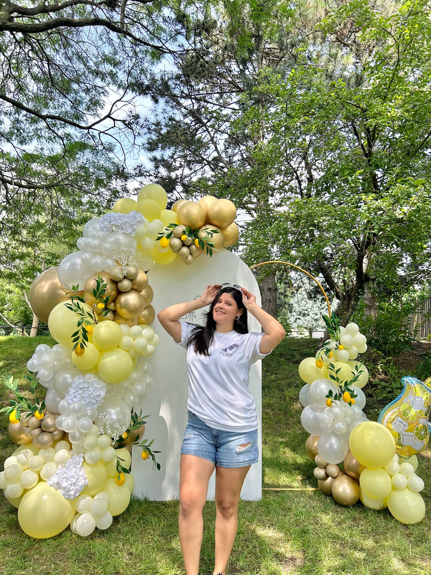 Lemon Balloon Decor for Events in Toronto