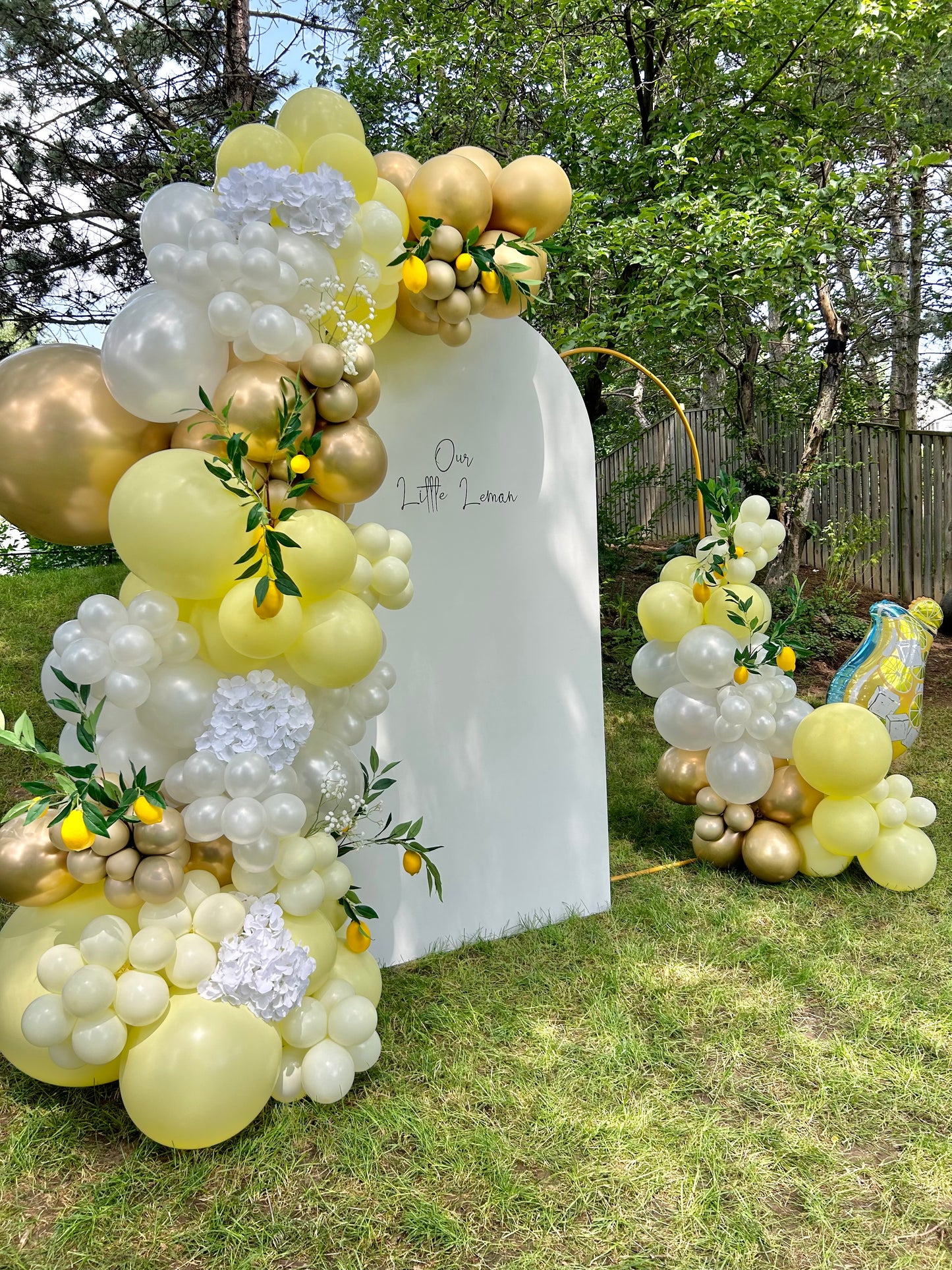 Lemon Balloon Decor for Events in Toronto