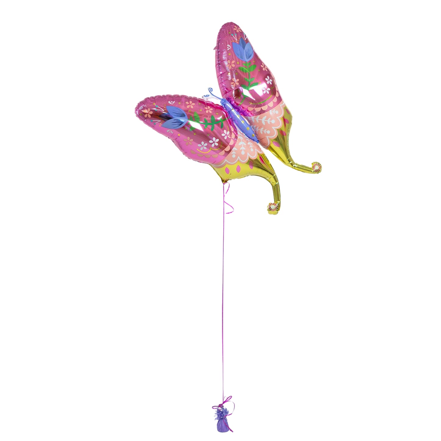 Mother’s Day helium balloon bouquet with butterfly design in Toronto