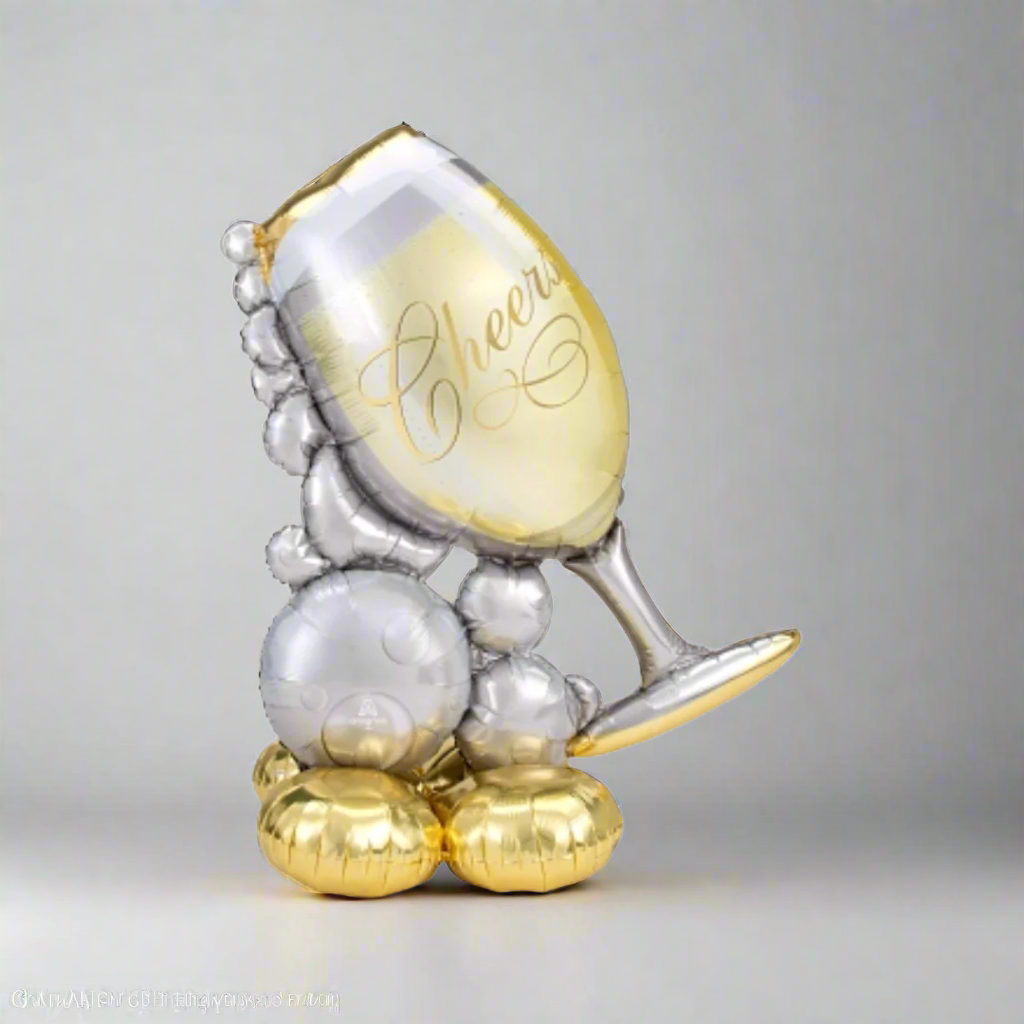 Bubbly Wine Glass – Inflated air walker for party decor