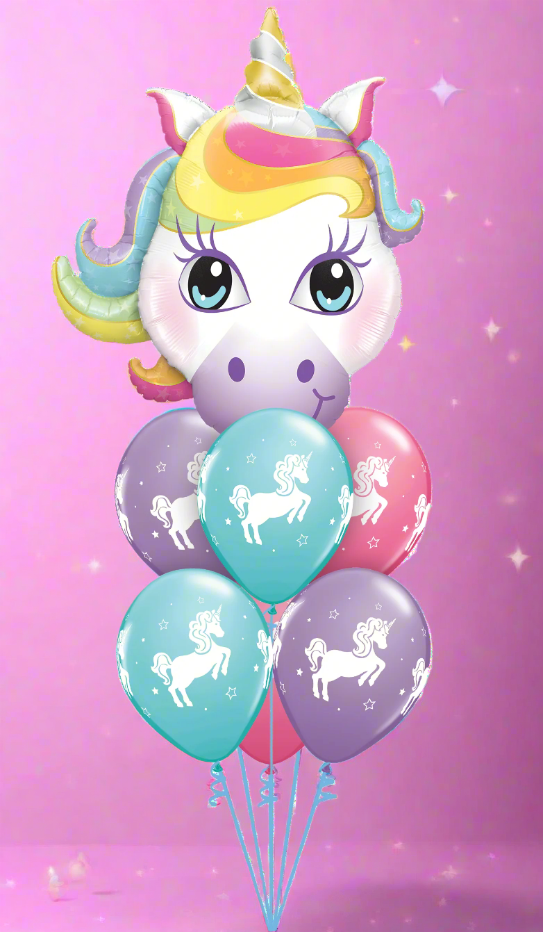 Unicorn Balloon Bouquet for Events in Toronto