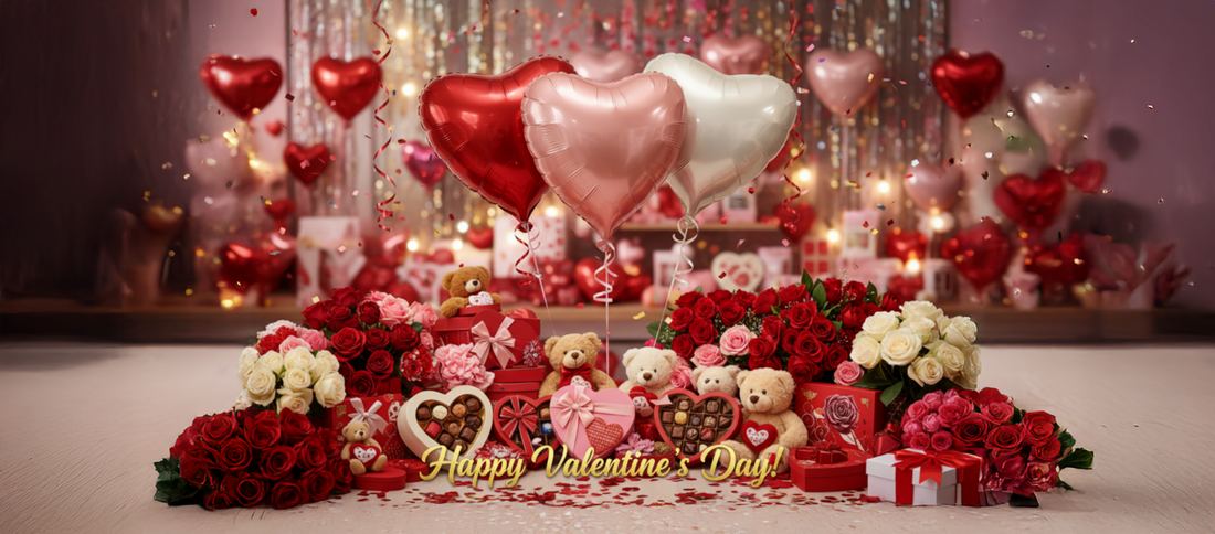 Valentines day banner