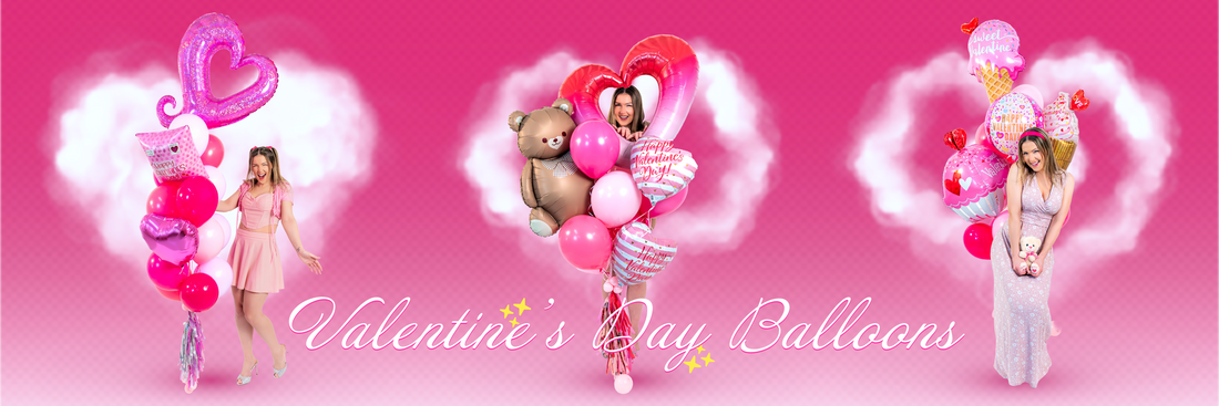Valentine’s Day Balloons Toronto: Romantic Balloon Bouquets + Same-Day Balloon Delivery
