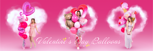 Valentine’s Day Balloons Toronto: Romantic Balloon Bouquets + Same-Day Balloon Delivery