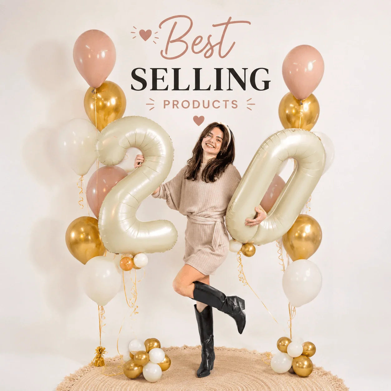 Best selling balloons in Toronto including personalized balloons, balloon bouquets, birthday balloon decor and same day balloon delivery in Toronto and the GTA by Wooow Balloons