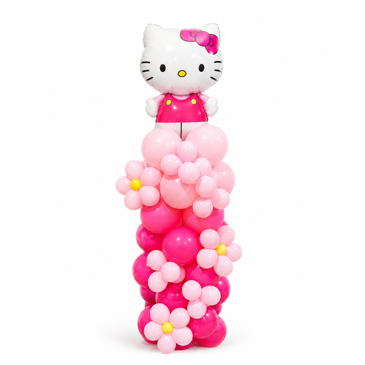 Hello Kitty Birthday Balloon Column