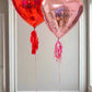 personalized foil heart balloon Toronto gift Wooow Balloons GTA