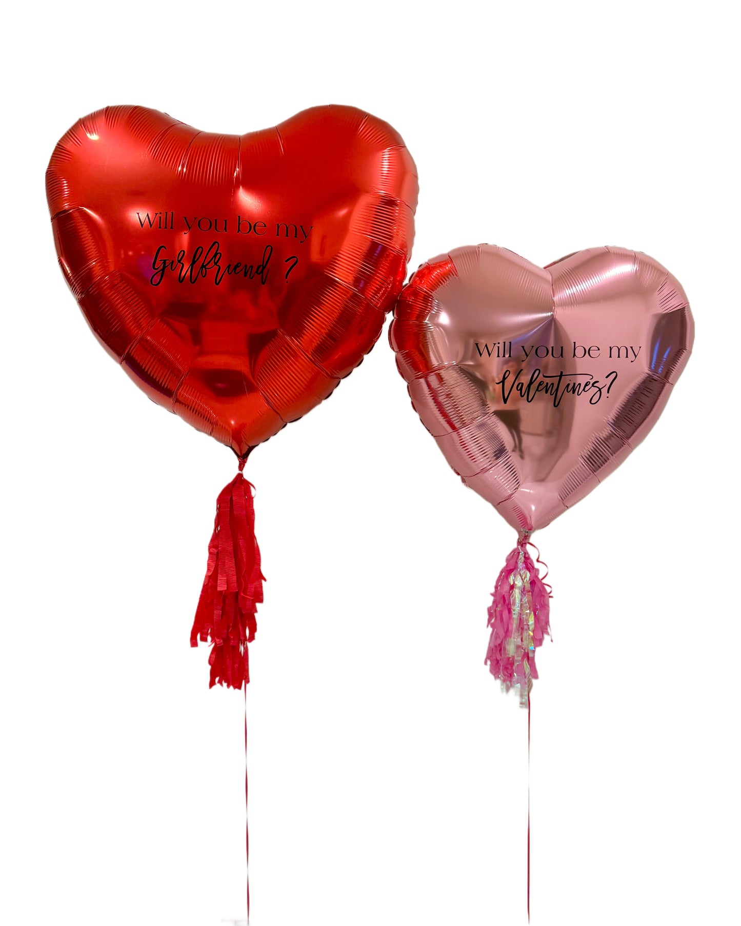 3FT Heart Balloon with text (Qty1)