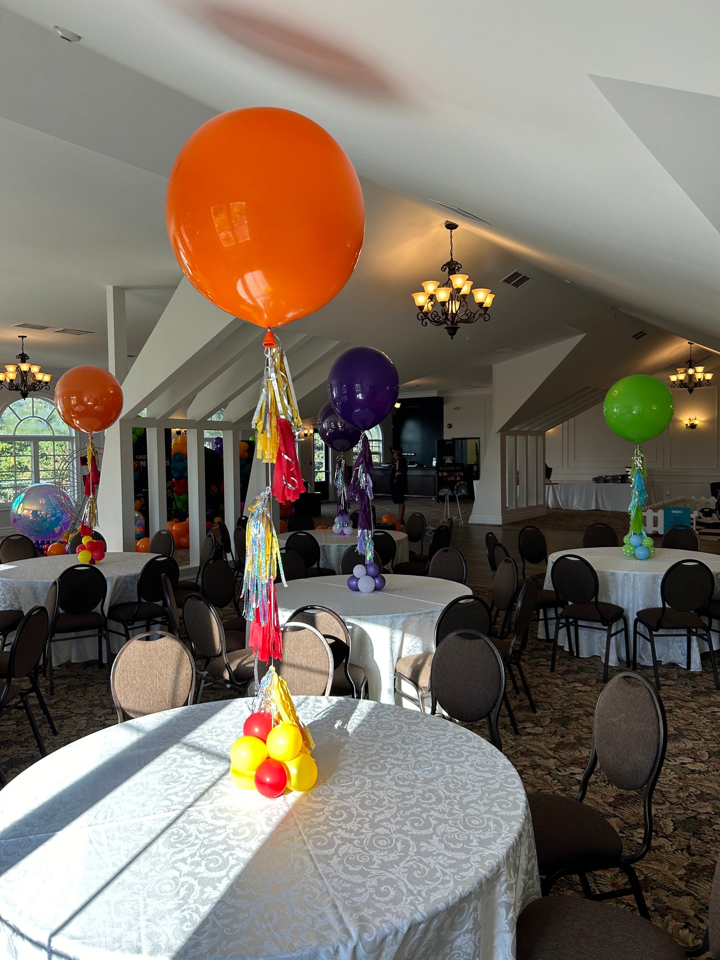 Balloon Centrepieces