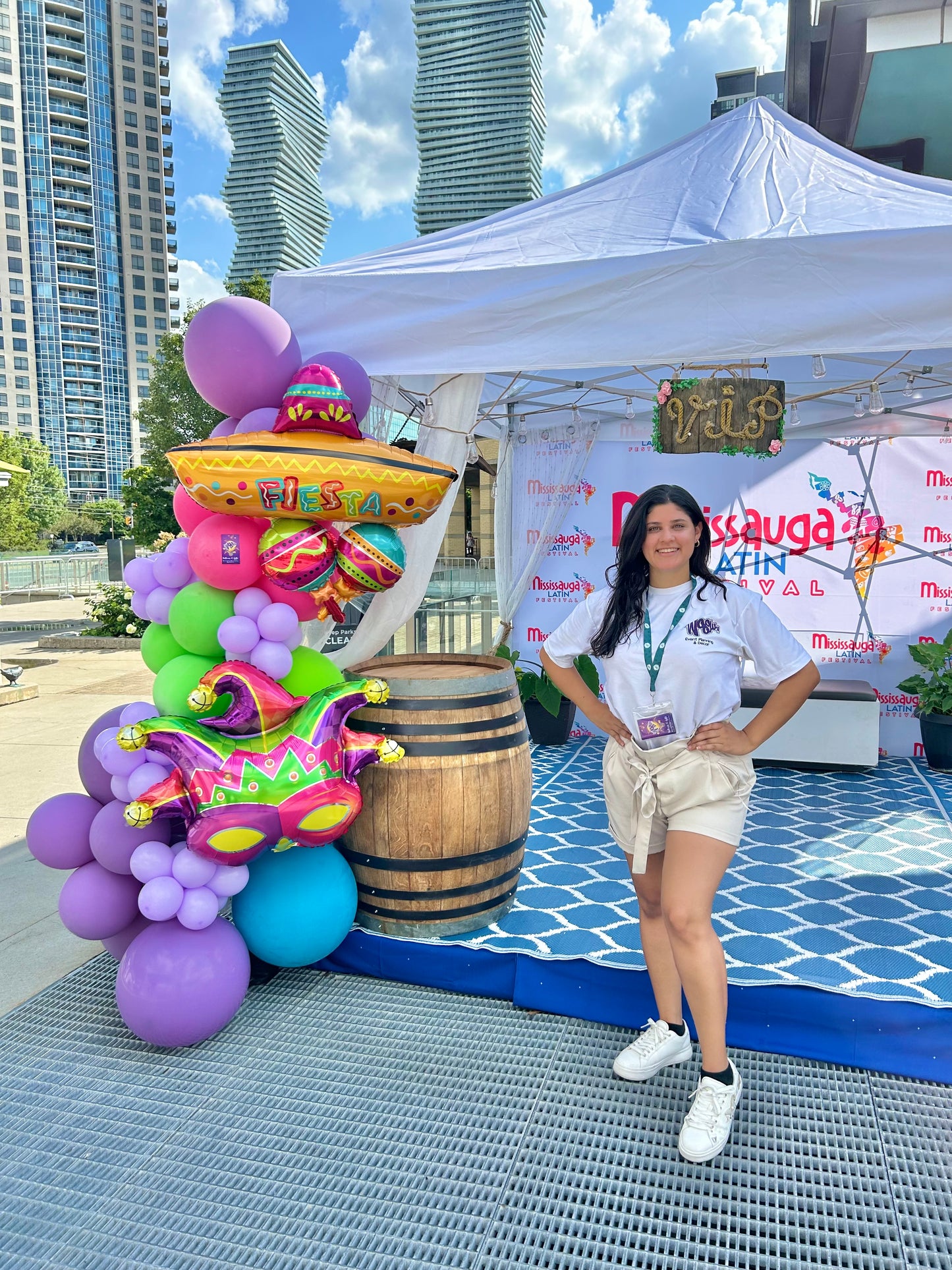 Carnival Balloon Garlands