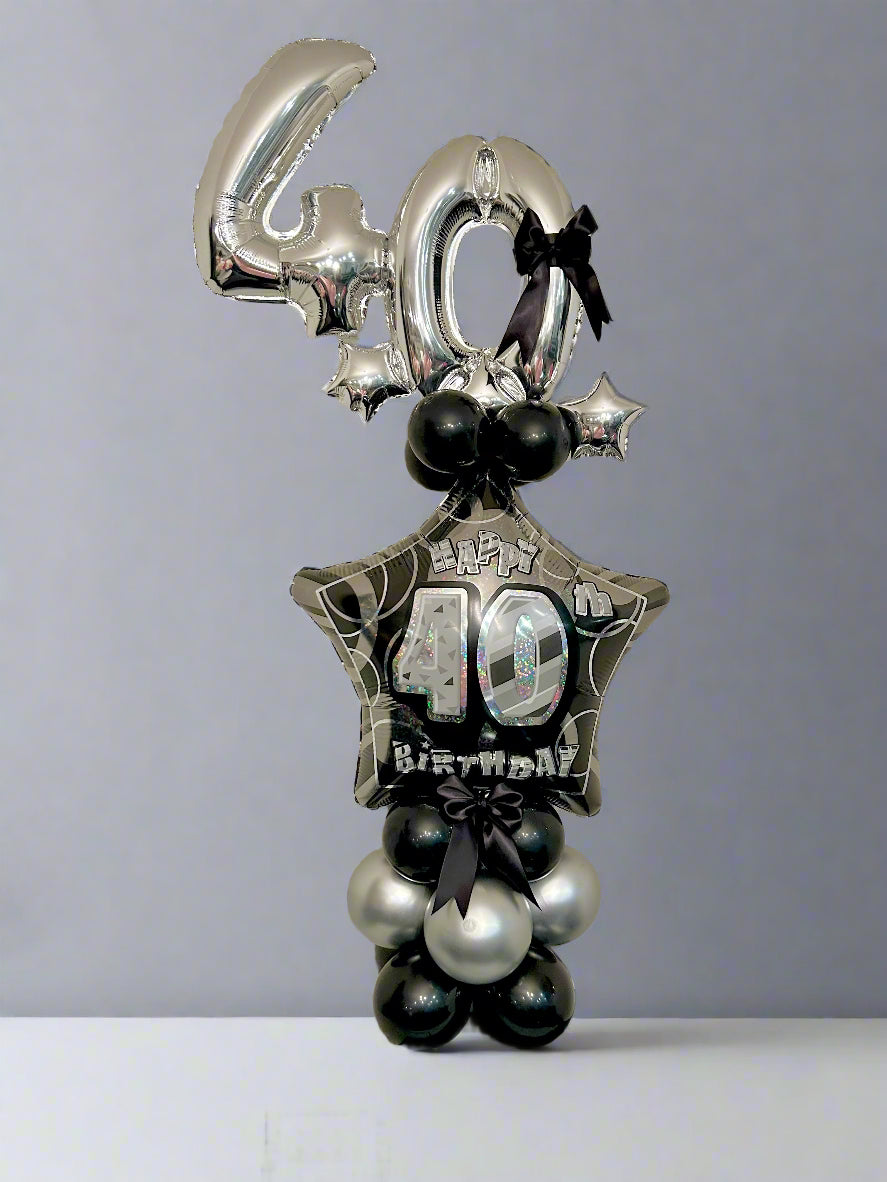 Age birthday balloon gift Toronto Wooow Balloons milestone