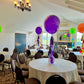 24" Helium Balloon Centrepiece with Tassels and Weight in Toronto