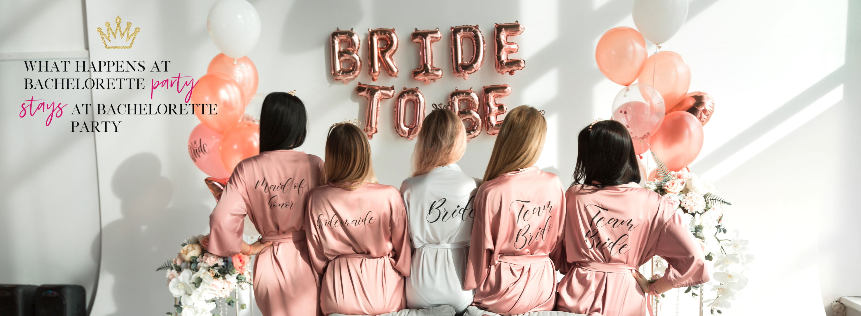 Balloons to celebrate bachelorette party at Toronto and GTA with delivery and installation.