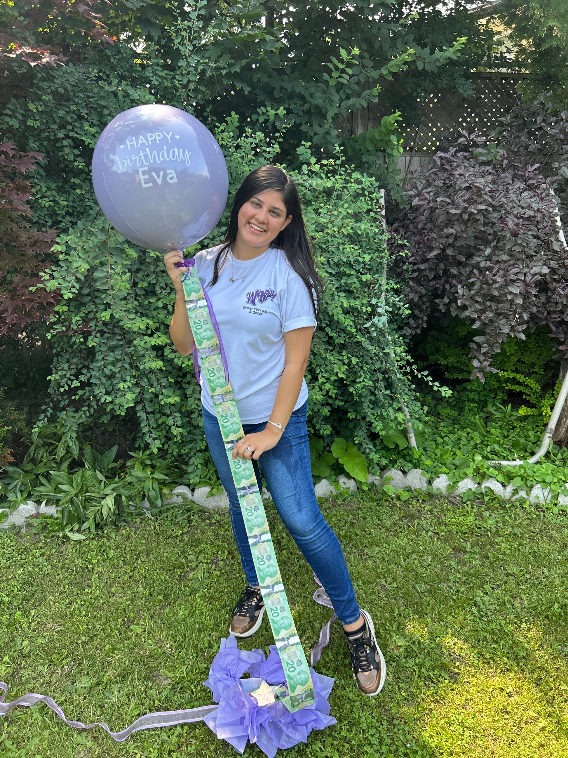 Money Balloon with Personalized Cash Value in Toronto

