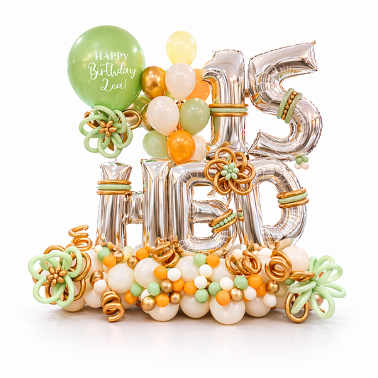 Birthday Extravaganza Balloon Display