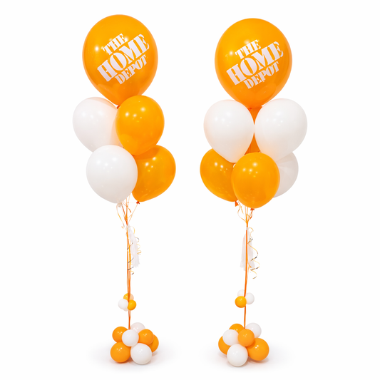 Branded corporate balloons Toronto – Custom logo balloon decor for grand openings, company events and brand activations