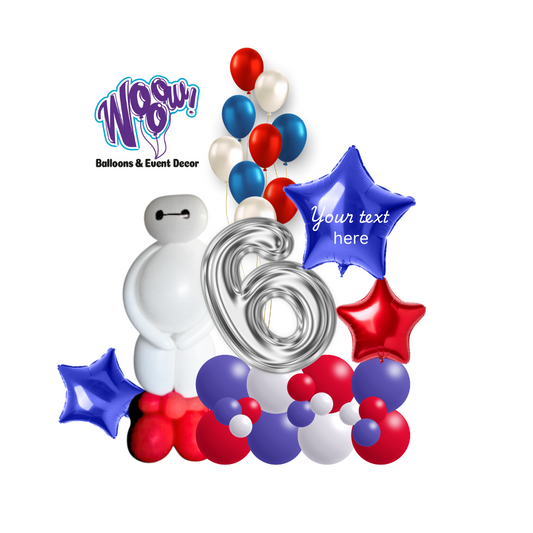 Baymax Balloon Buddy: Blue & Red Hero Edition