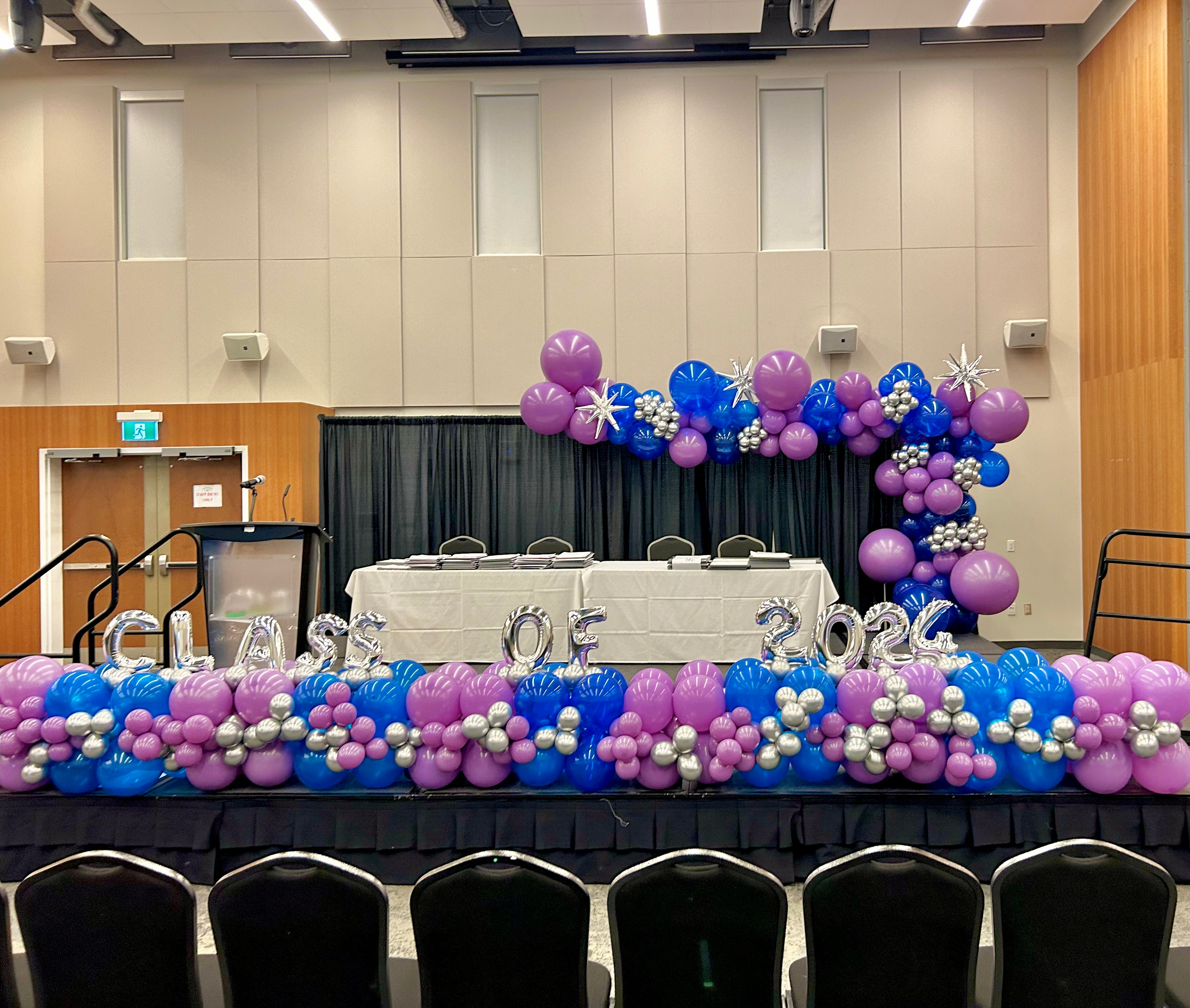 Graduation Balloon Setup | Celebrate Milestones in Toronto - Wooow Balloons