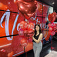Jumbo Heart Bouquet all in red balloons and hearts for Valentine's day in Toronto