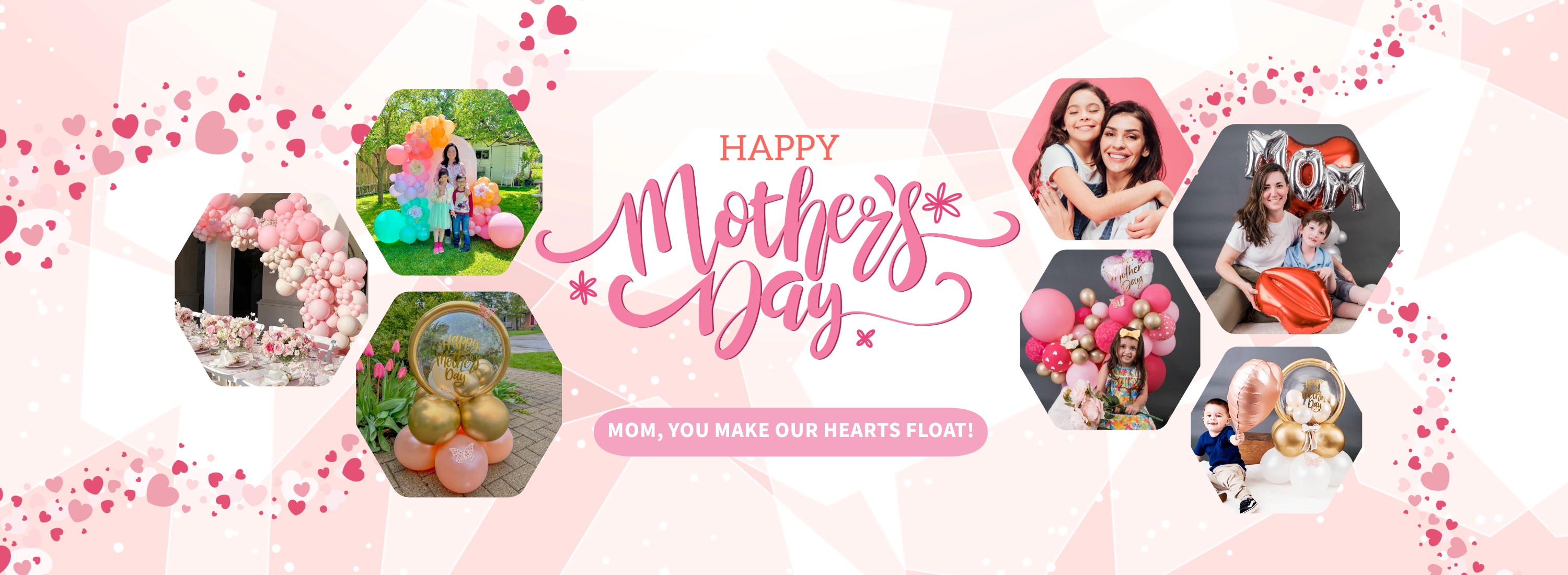Balloons and flowers for Mother's Day available for delivery or pickup in Toronto