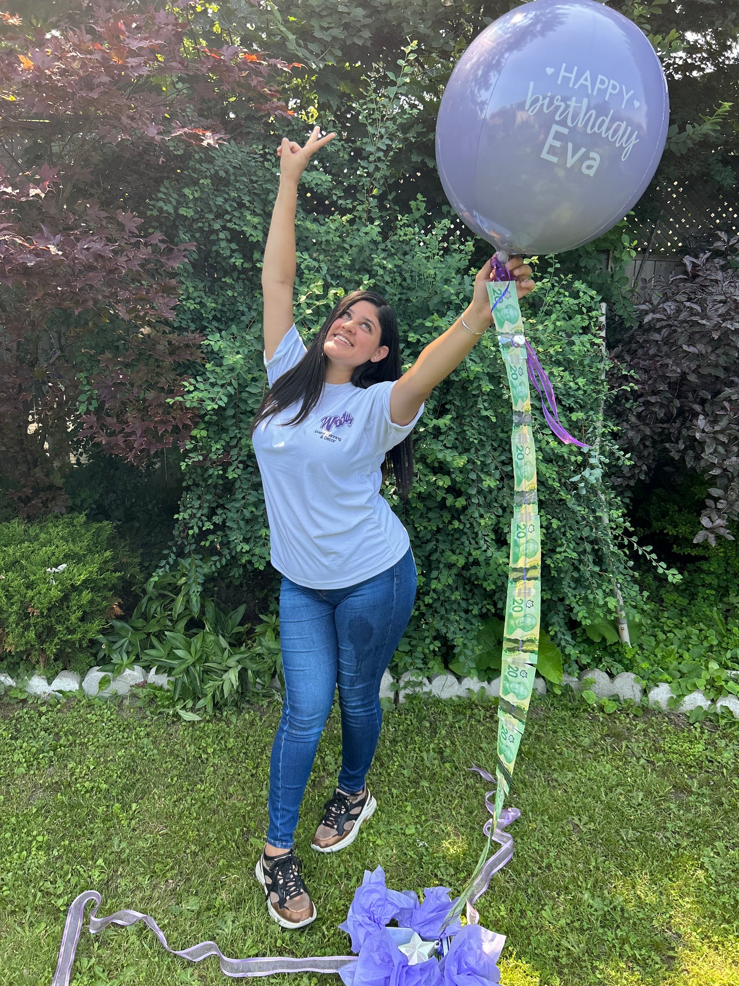 Money Balloon with Personalized Cash Value in Toronto

