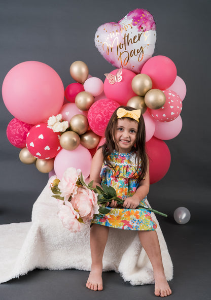 Pink Balloon Garland 4ft for Mother's day in Toronto