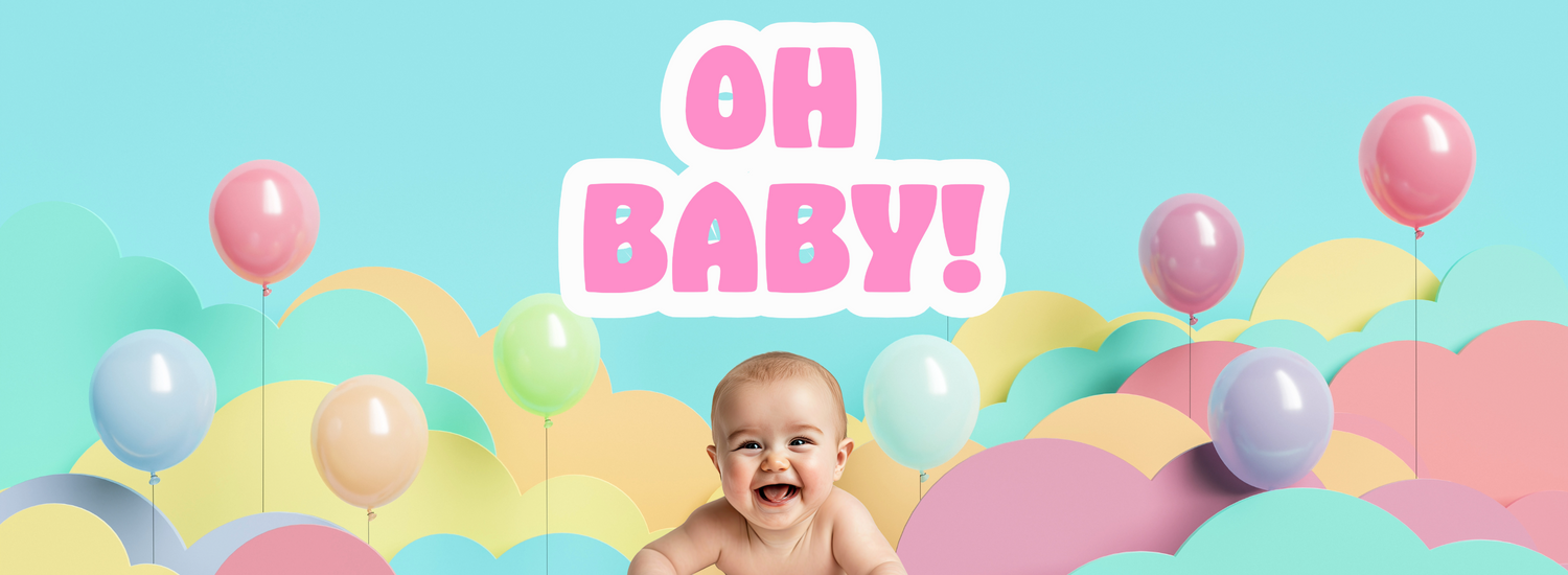 Baby Balloons for baby shower, gender reveals, and new borns.