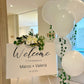 Wedding Sign and Balloons for wedding decor in Toronto