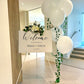 Wedding Sign and Balloons for wedding decor in Toronto