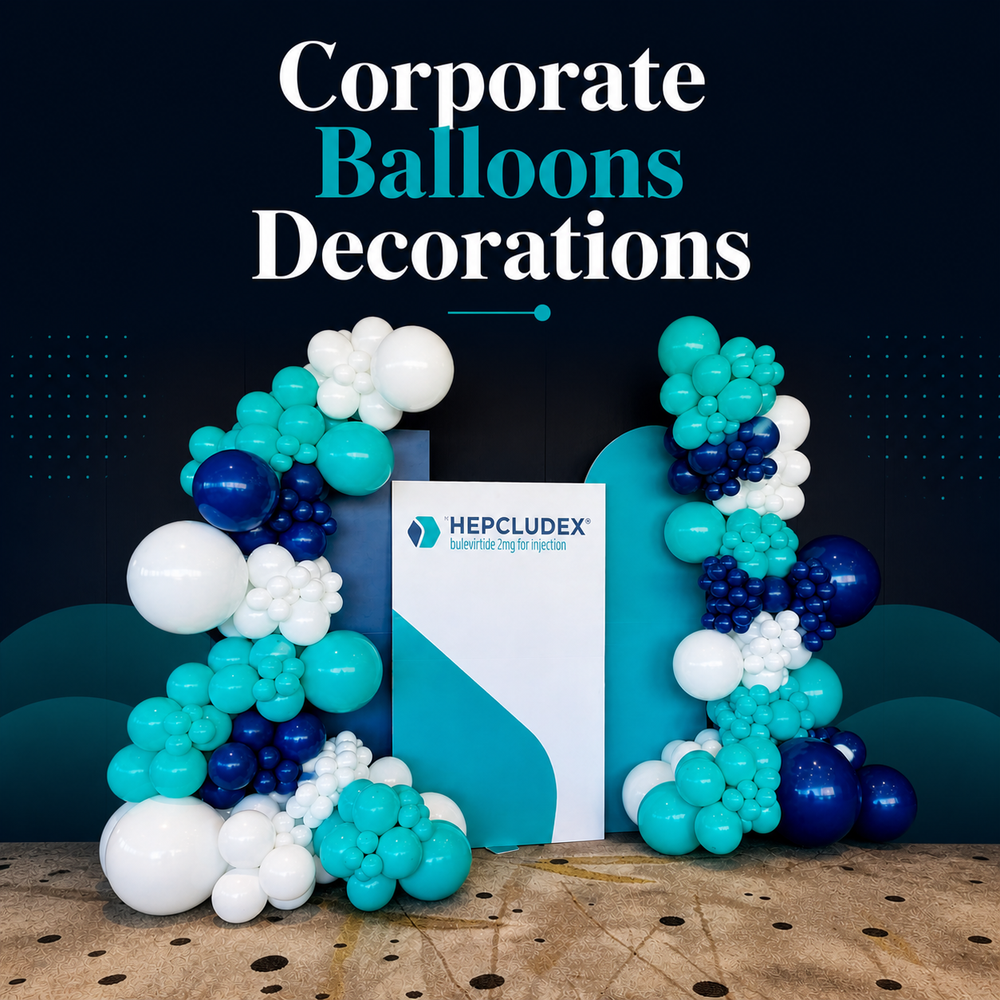 Corporate balloon installation available for Mississauga events