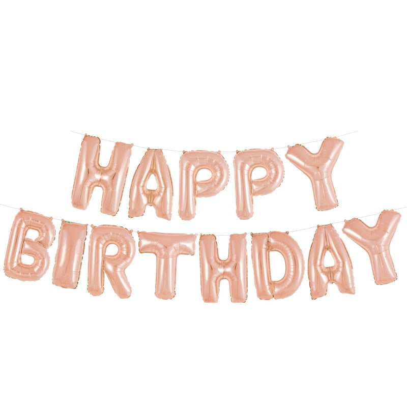 Birthday balloon banner kit for party decoration Toronto