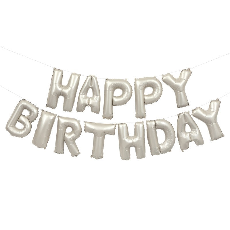 Party balloon banner decoration for birthday GTA