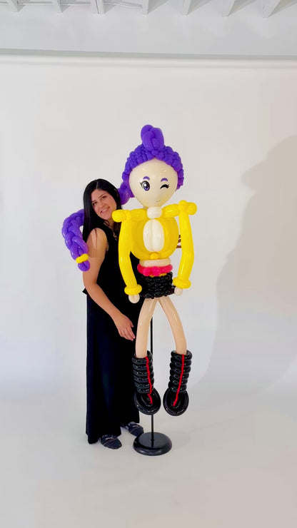 Rumi KPop Demon Hunters Balloon Sculpture