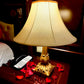 Elegant romantic suite with floating balloons and petals – surprise decor setup in Toronto