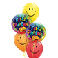 HBD Tie Dye Balloons