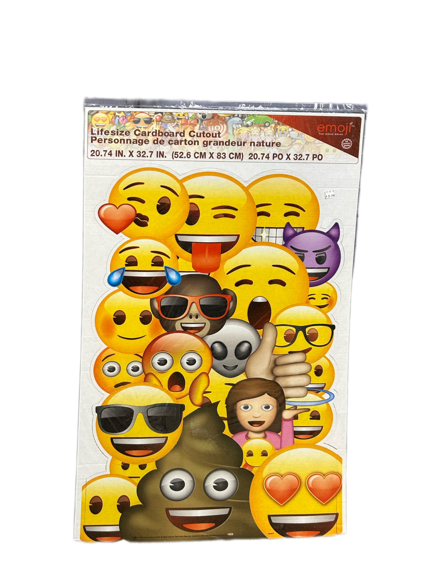 Life Size Cardboard Cutout Emoji design