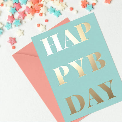 Handwritten Card – Personalized birthday card with custom message