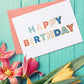 Handwritten Card – Personalized birthday card with custom message