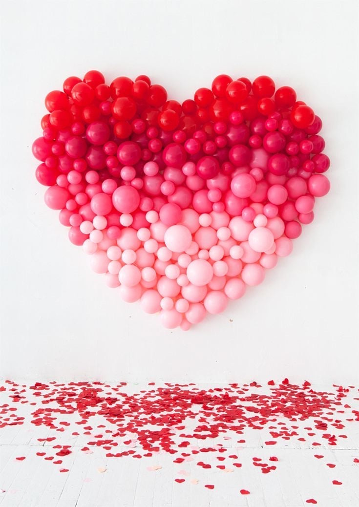 Balloon Heart Wall