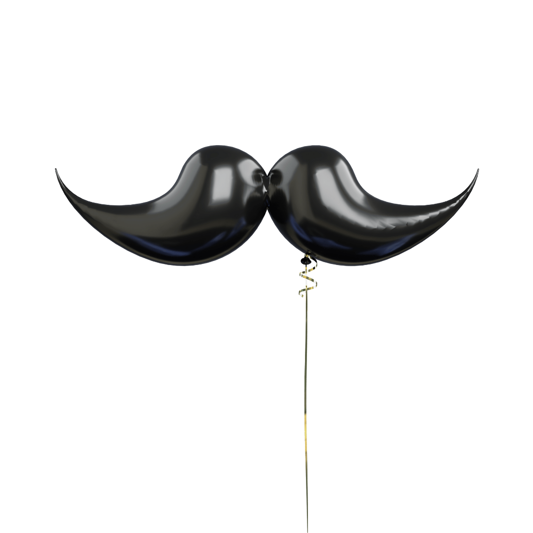 Moustache Balloon