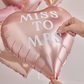 Custom Heart Balloons with personalized messages and vibrant color options.